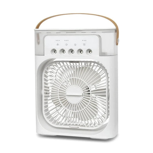 3 In 1 Fan Air Conditioners Portable USB Electric Fan LED Night Light