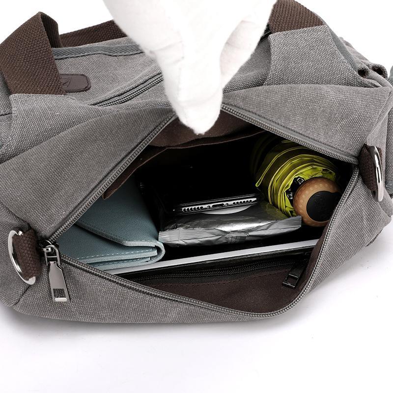 High Quality Casual Canvas Messenger Bag For Women And Men