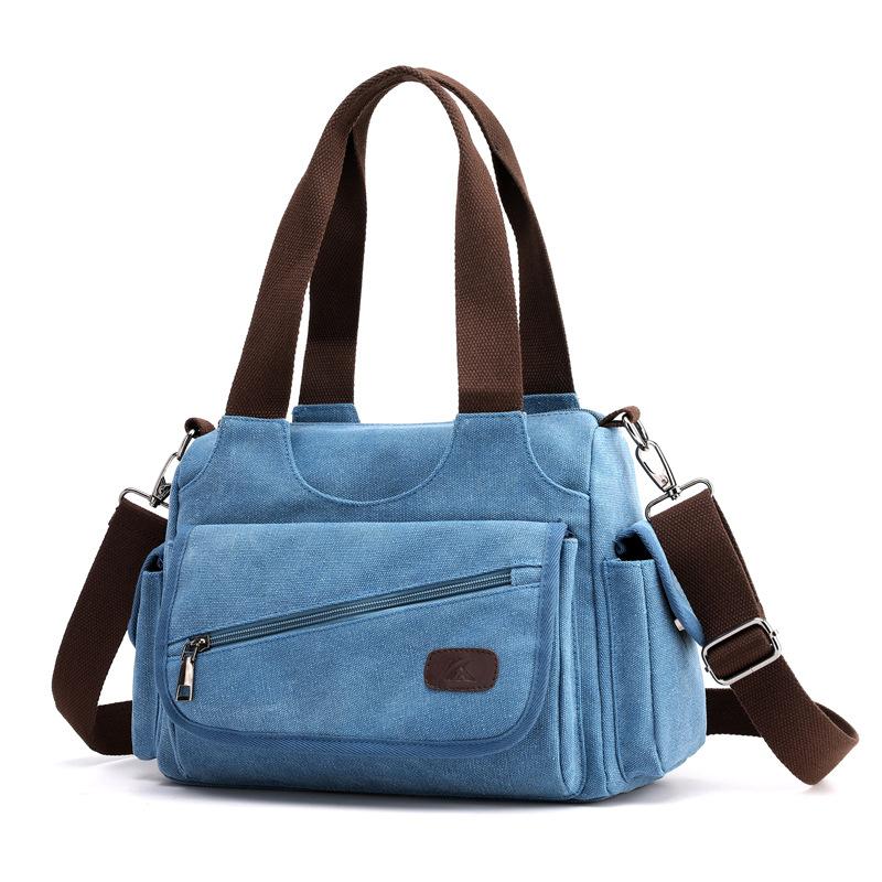 High Quality Casual Canvas Messenger Bag For Women And Men