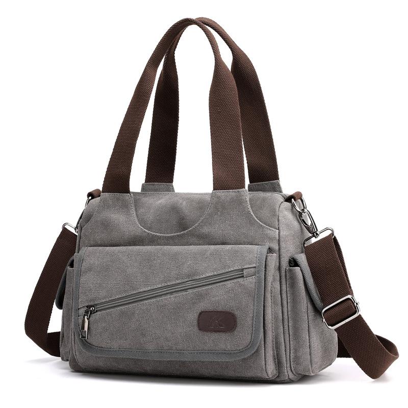High Quality Casual Canvas Messenger Bag For Women And Men