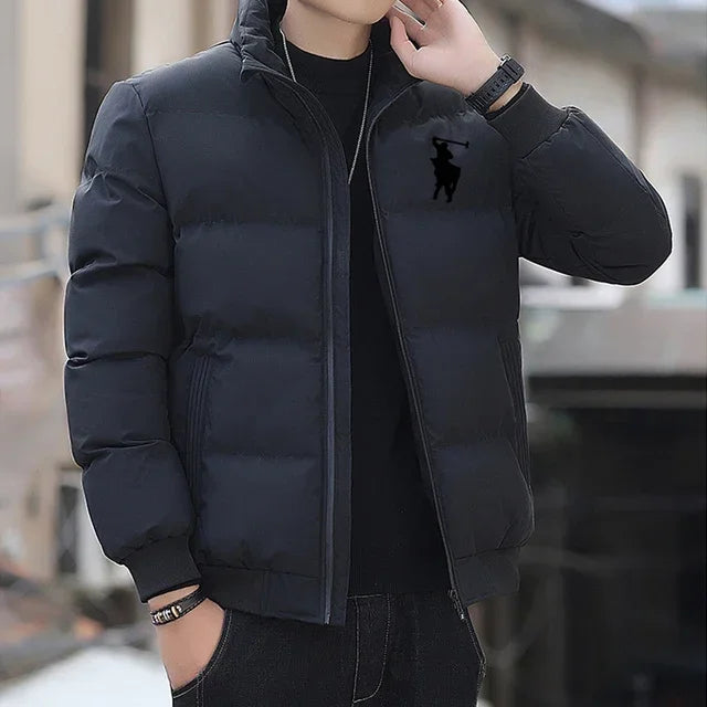 Autumn/Winter fashion zipper cotton jackets, warm cotton-padded jackets, winter casual sports cotton-padded clothes, stand-