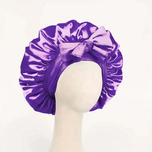 Satin Bonnet Silk Bonnet Adjustable Bonne For Sleeping Hair Bonnet