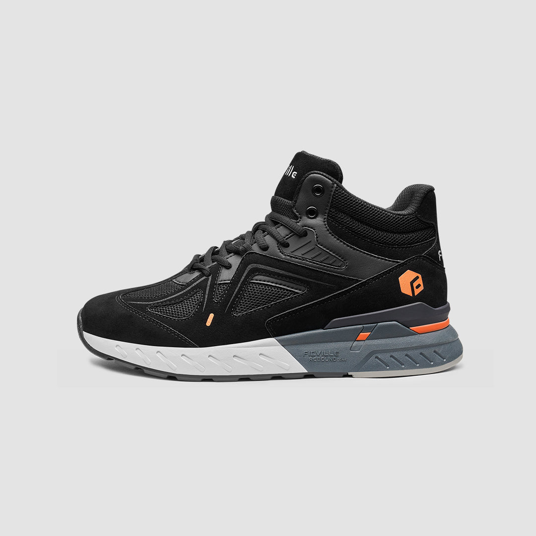 FitVille Women's High-top Rebound Core Walking Shoes V4