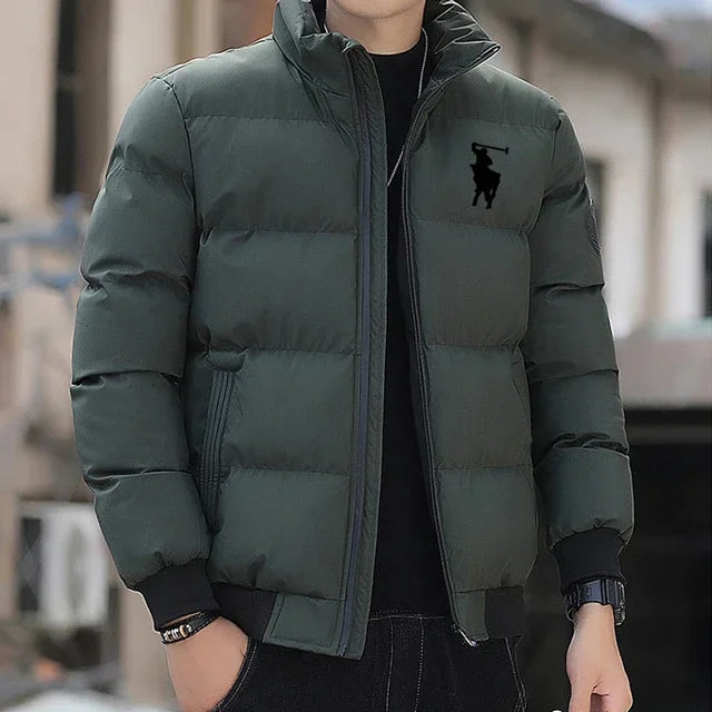 Autumn/Winter fashion zipper cotton jackets, warm cotton-padded jackets, winter casual sports cotton-padded clothes, stand-