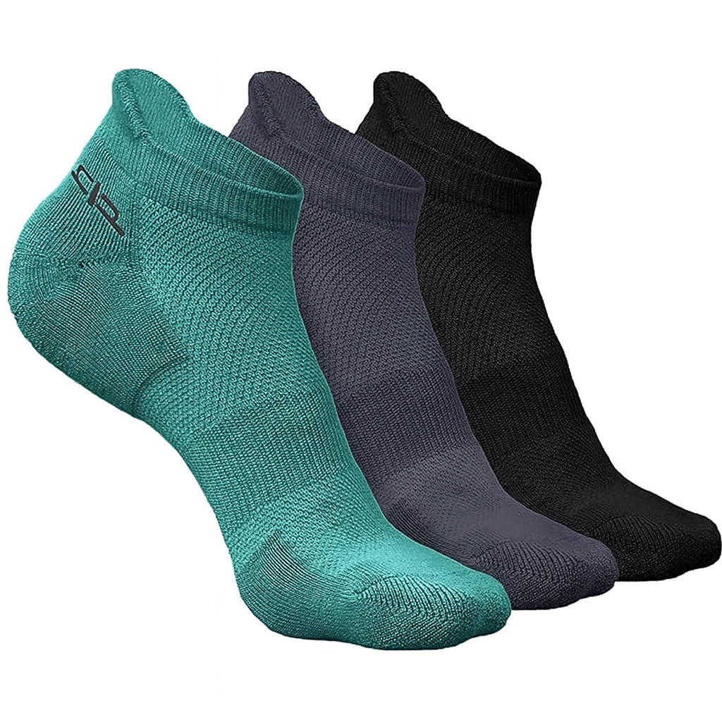 Men Ankle Length Cotton Blend Socks | Pack of 3 | Multicolor | D17